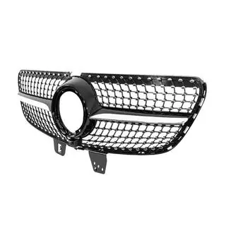 Передня решітка Diamond Black (2019-2023 для V-class) Mercedes Vito/V-class W447 2014- рр. фото 2